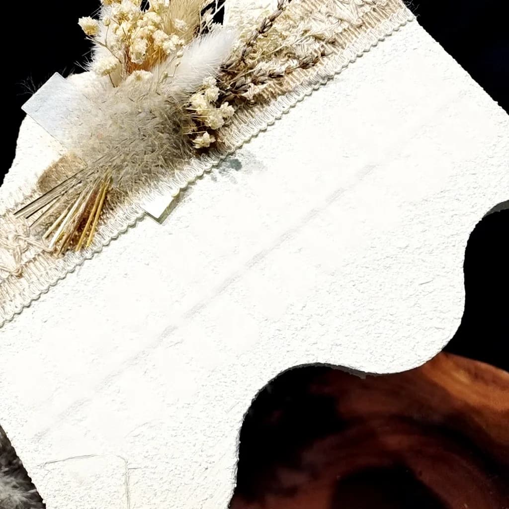 Uñas Postizas Cortas Cuadradas French con Glitter Efecto Ojo de Gato
