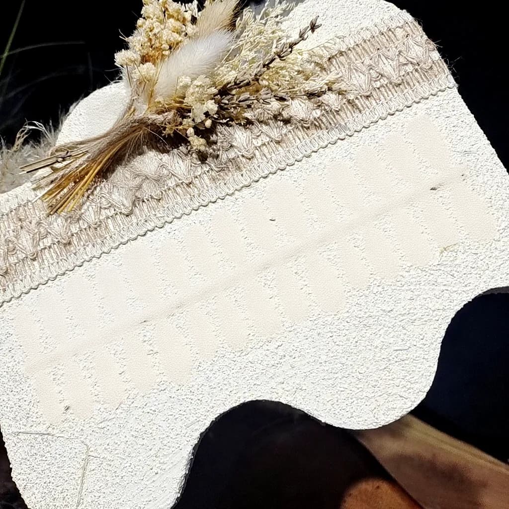Uñas Postizas Rosa Nude Ojo de Gato con Lazo y Cuentas de Estrella