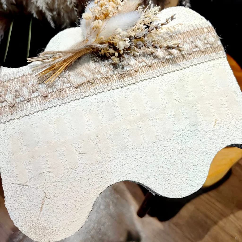Uñas Postizas Ojo de Gato Cortas Ovaladas Diseño Marrón Estrellado