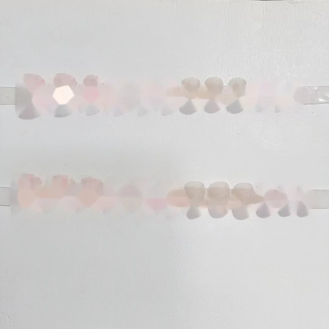 Juego de Uñas Postizas Rojas, 24 Piezas, Estilo Simple y Elegante
